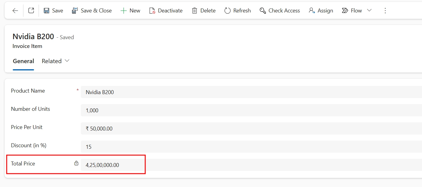 formula-field-on-the-mda-form formula field displayed on the form