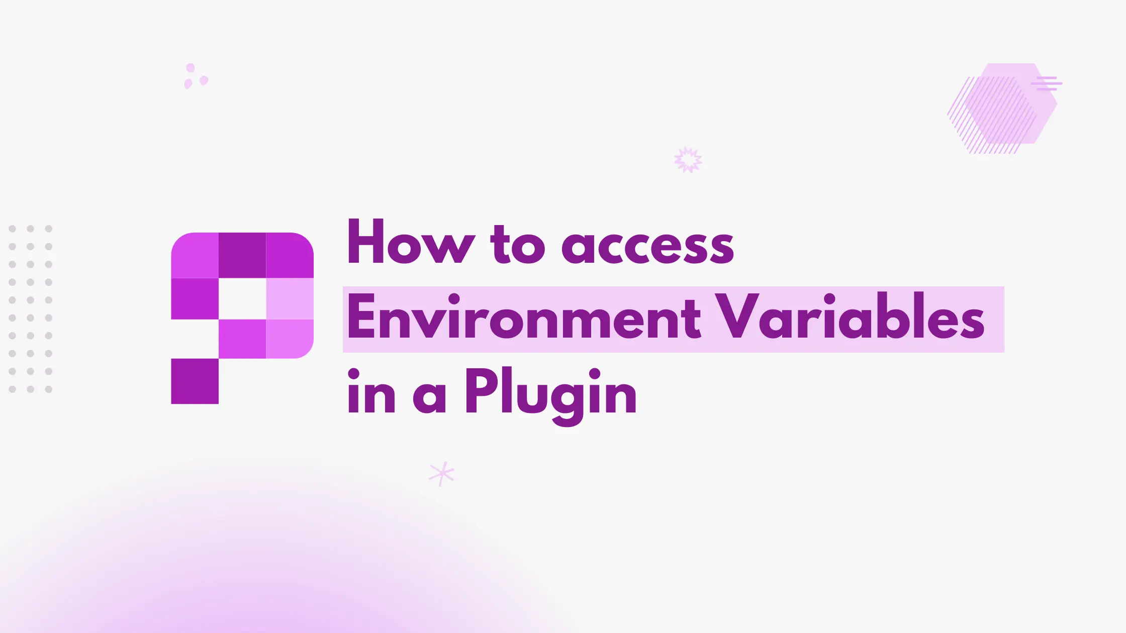 How to access Environment Variables in a Plugin