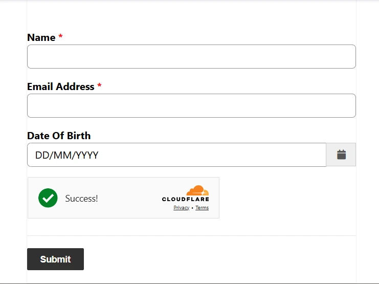 cloudflare-turnstile-on-basic-form cloudflare turnstile on basic form